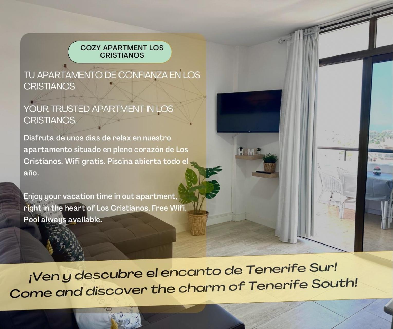 Ferienwohnung Cozy Apartament Los Cristianos Arona  Exterior foto